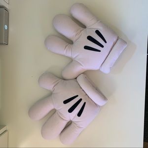 Authentic Disney Mickey Minnie Mouse Goofy Costume Mits Gloves